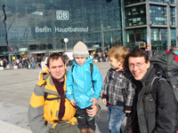 plakát k inscenaci Au pair im Berlin